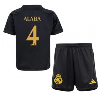 Dětský Fotbalový dres Real Madrid David Alaba #4 2023-24 Třetí Krátký Rukáv (+ trenýrky)